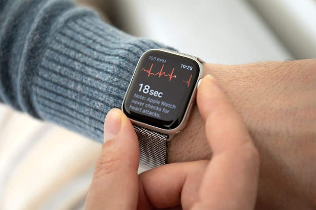 Interface of Apple Watch