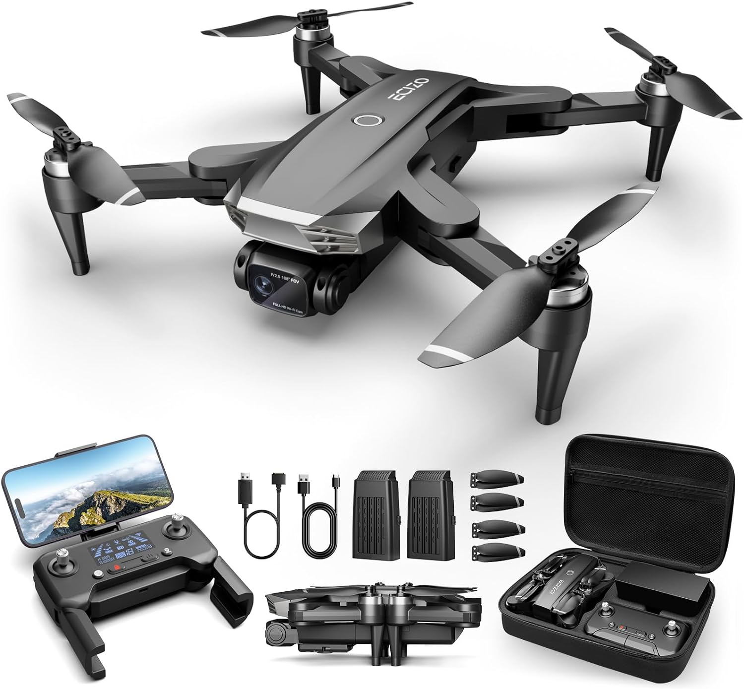 GPS Drone with Camera for Adults 4K