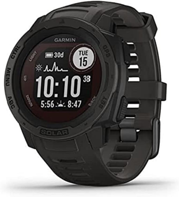 Garmin Instinct Solar Rugged Outdoor Smartwatch